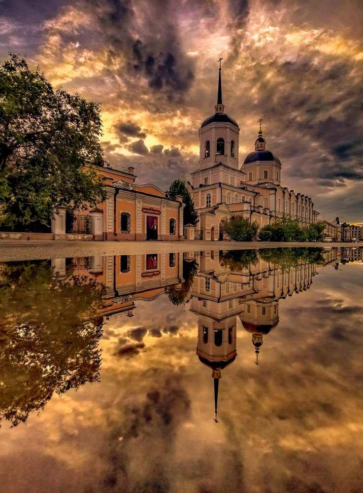 Отражение восхода