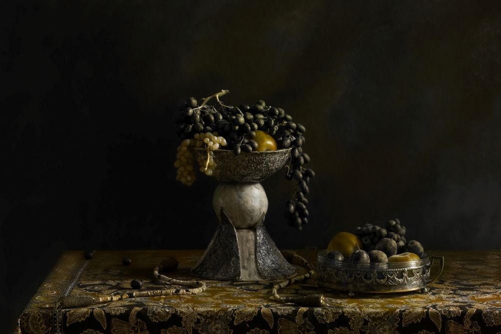 Натюрморт с фруктами