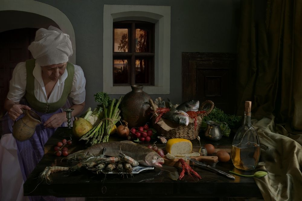 Приготовления к трапезе