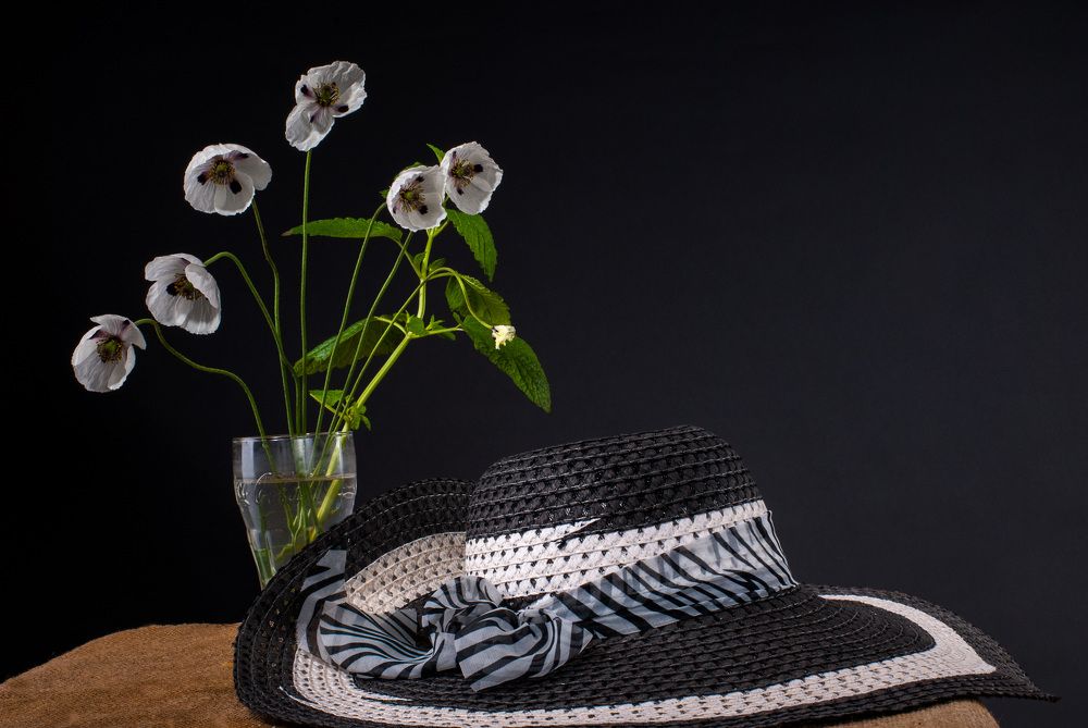 Там и тут маки белые цветут