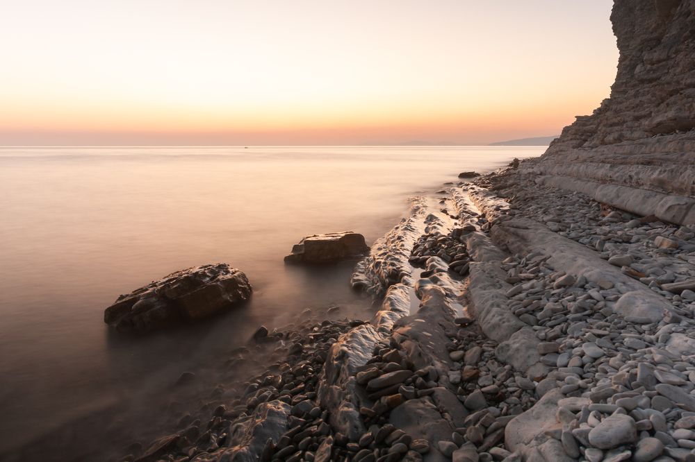 Закат в Голубой бездне