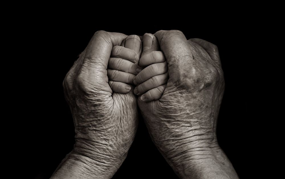 Generations in her hand