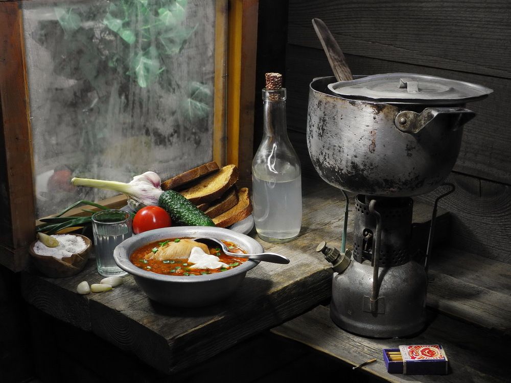 Из серии - "Натюрморт с привкусом истории".