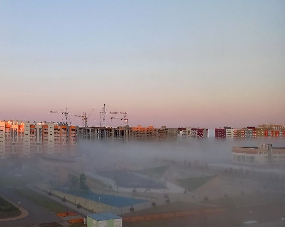 Туманное утро