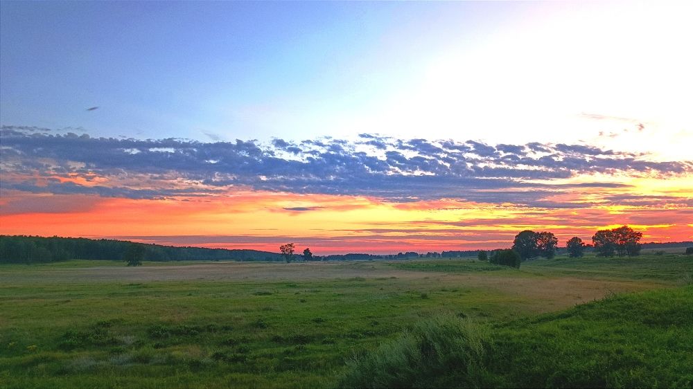 Деревенские закаты