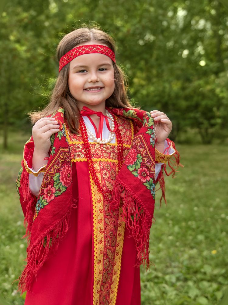 Красота в сарафане!