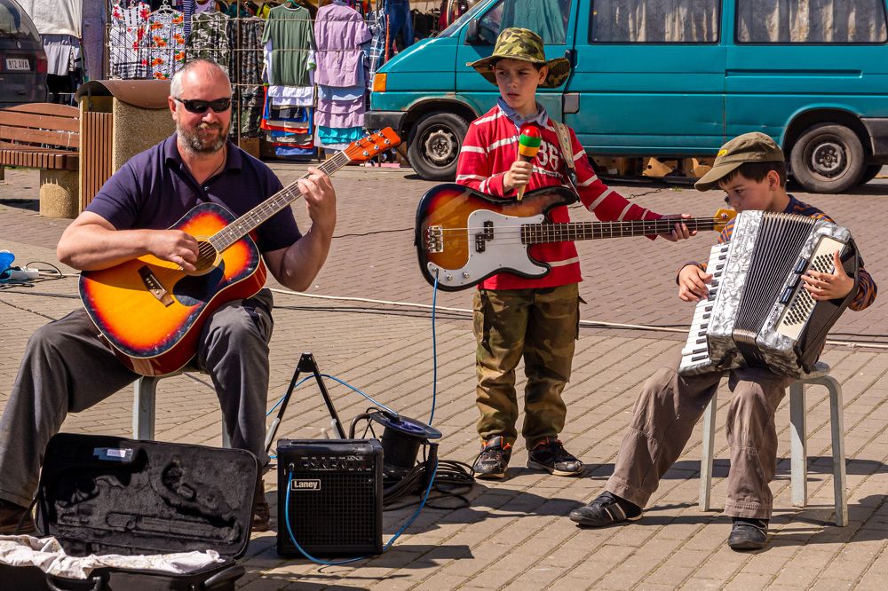 Уличные музыканты