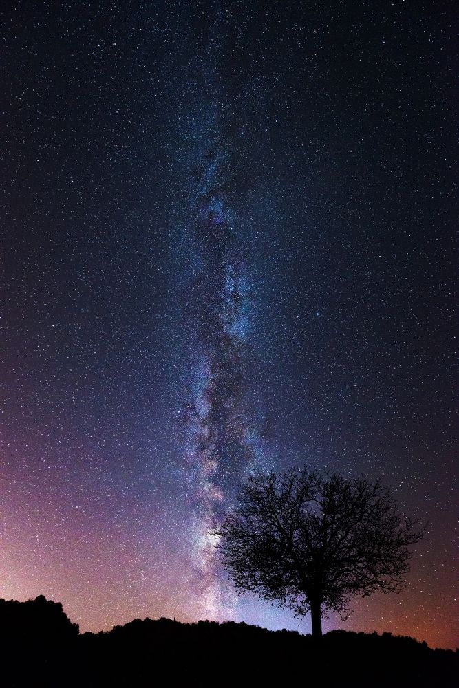 Млечный Путь над Шахе