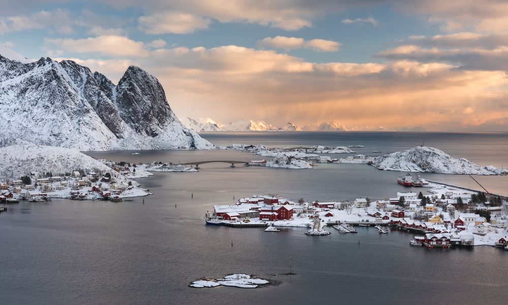 Зима на островах