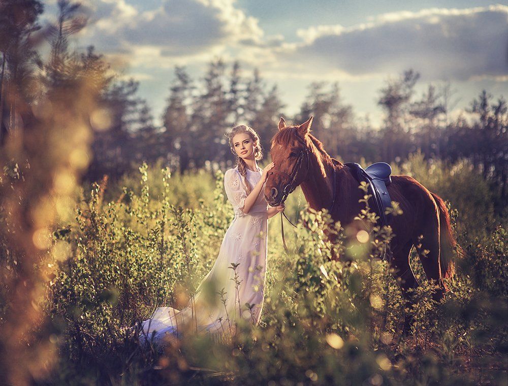 На прогулке