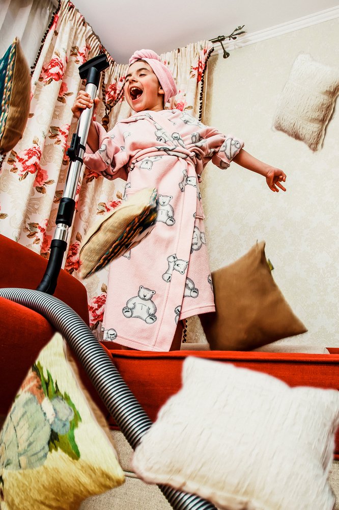 Веселая уборка