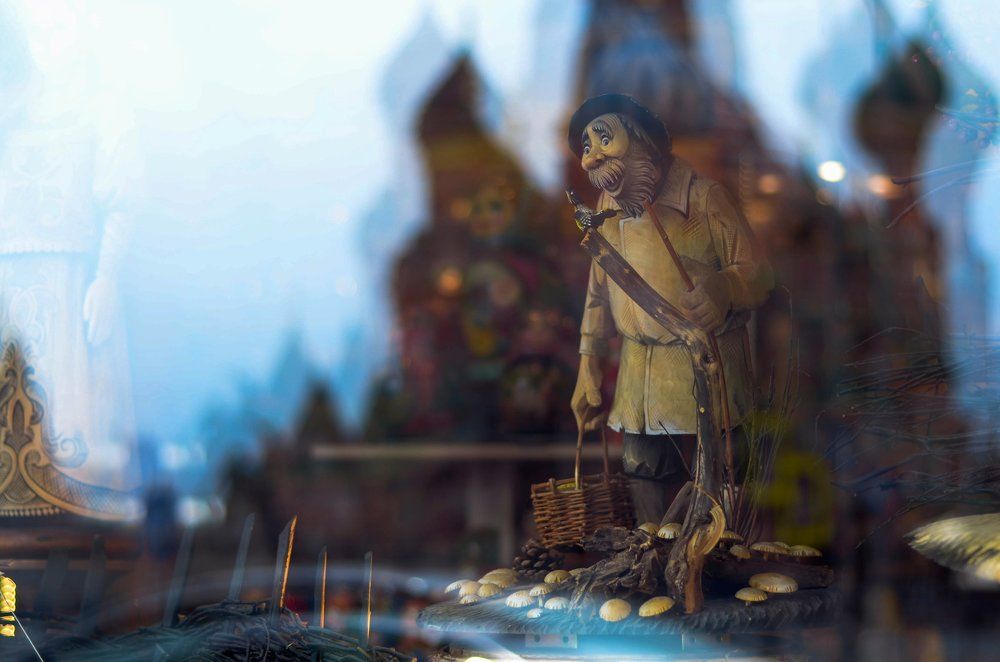 Прошлое в витрине