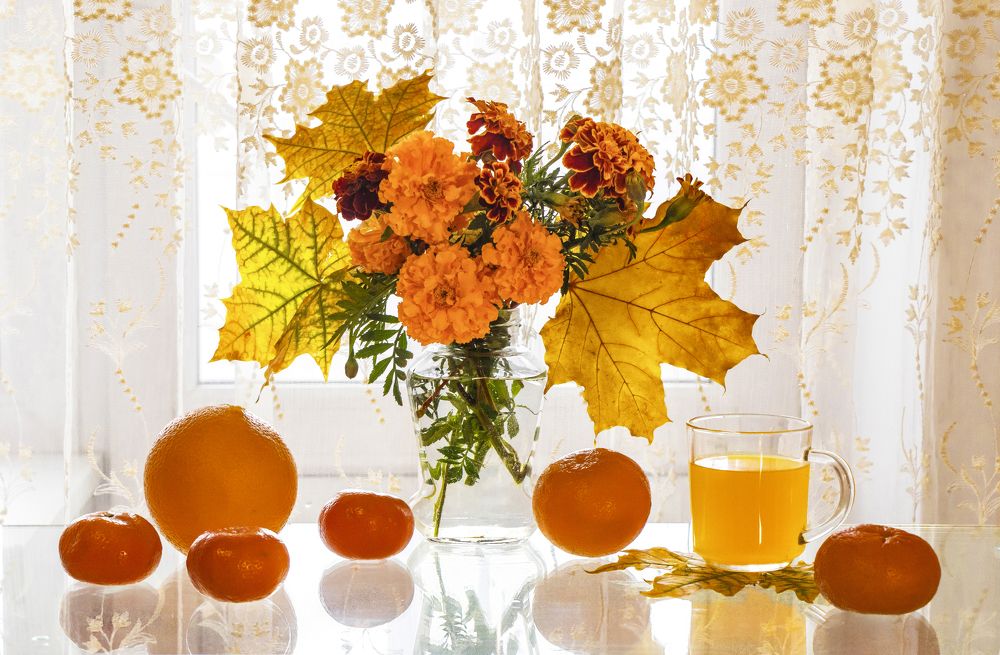 Оранжевое утро сентября