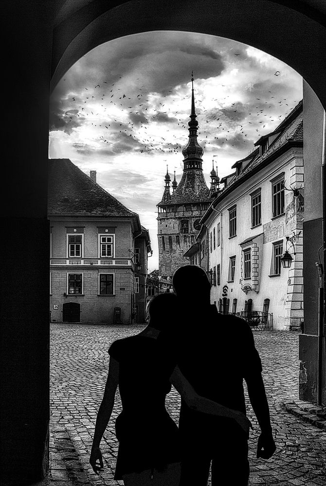 romanticism in Sighisoara