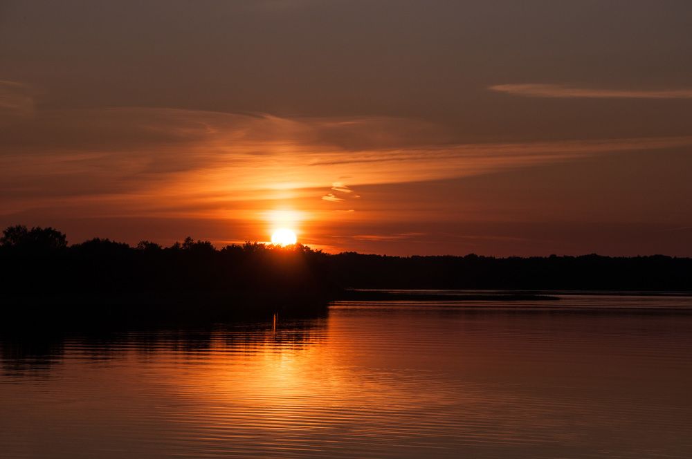 Селигерский закат.