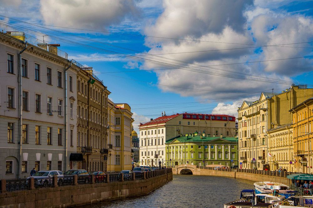 Река Мойка в Санкт-Петербурге