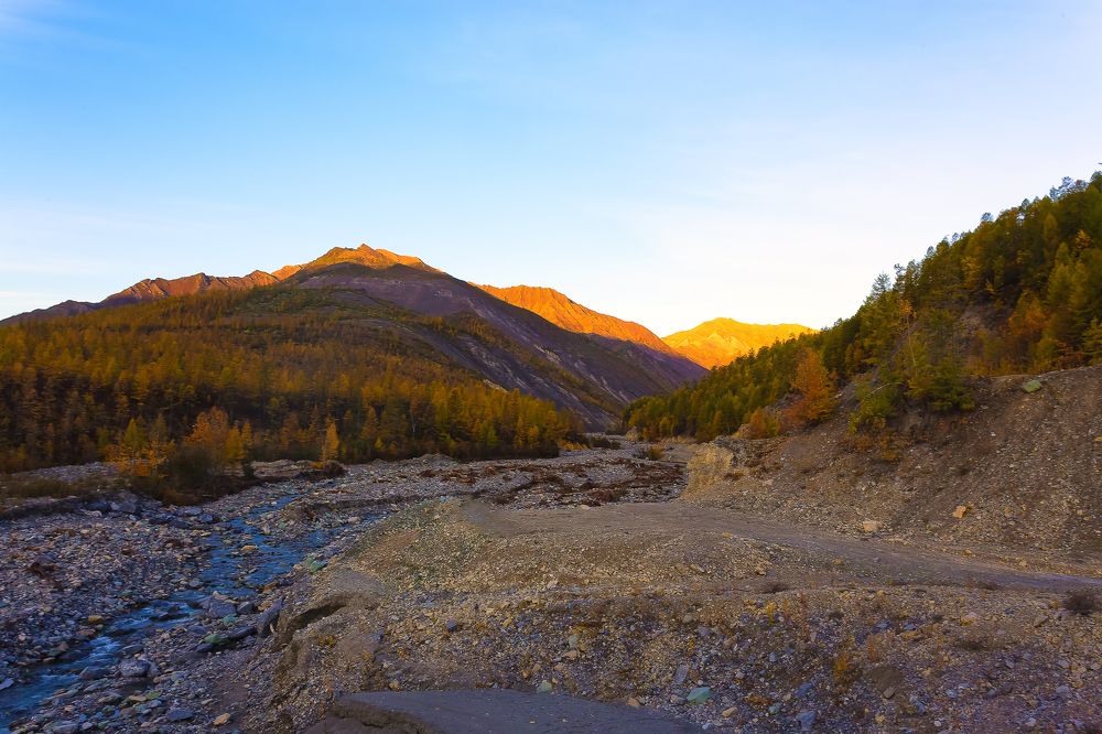 Осеннее утро.