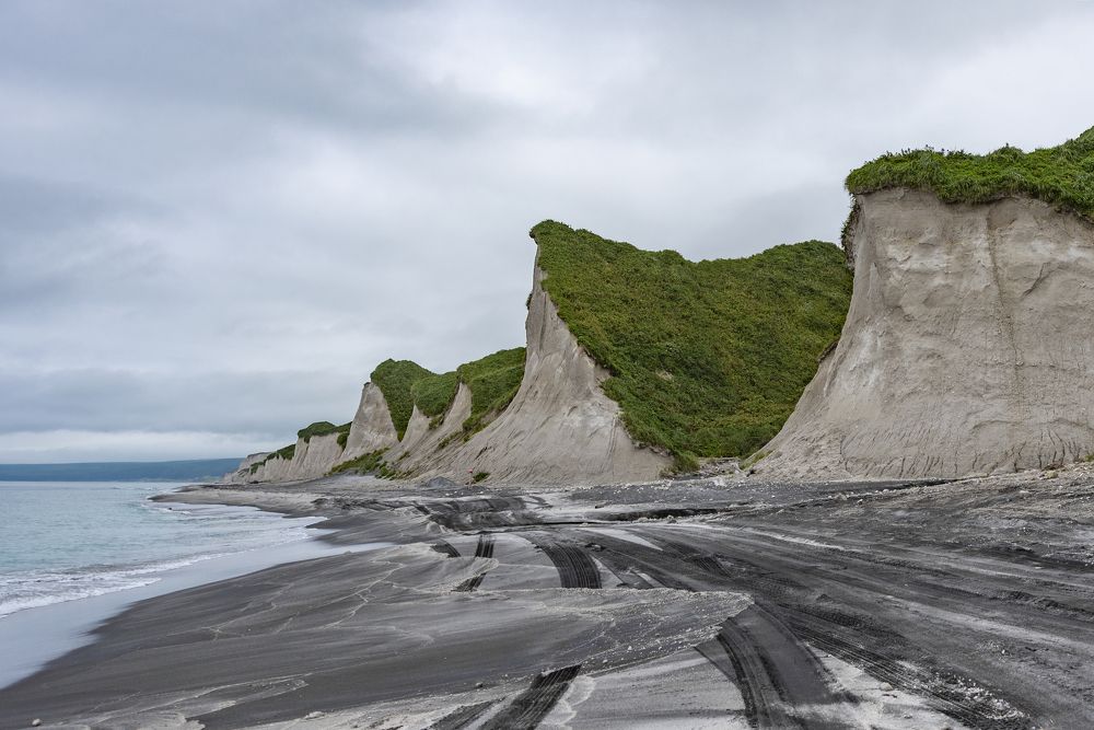 Белые скалы.