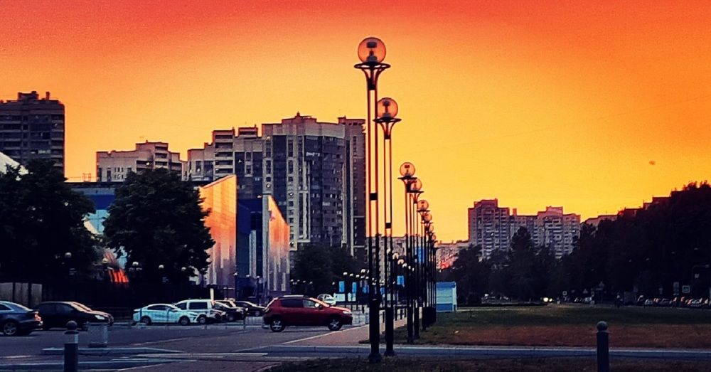 Краски петербургского заката