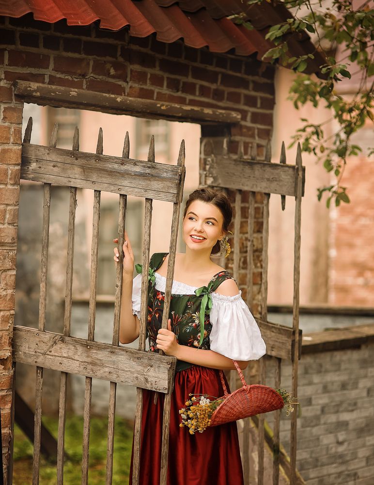 Крестьянская девушка