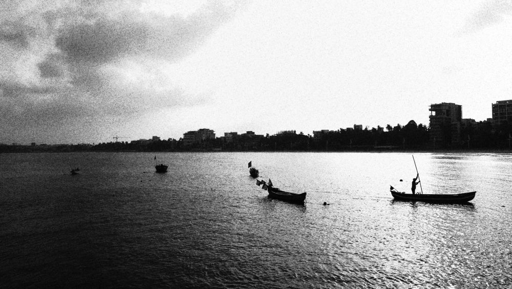Wide Landscape at Juhu Beach