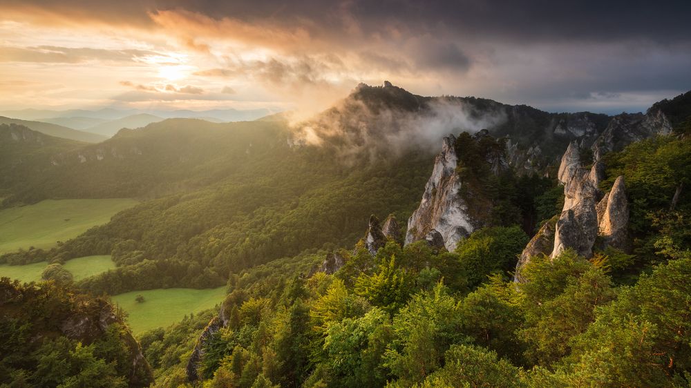 Sulov rocks after the rain...