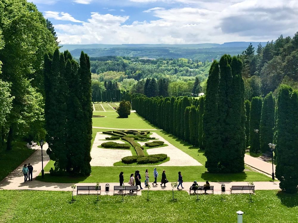 Галерея роз. Кисловодск.