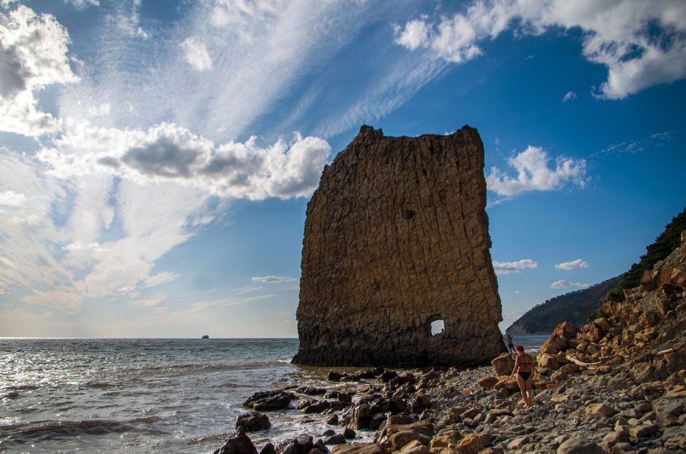 Скала Парус в Прасковеевке