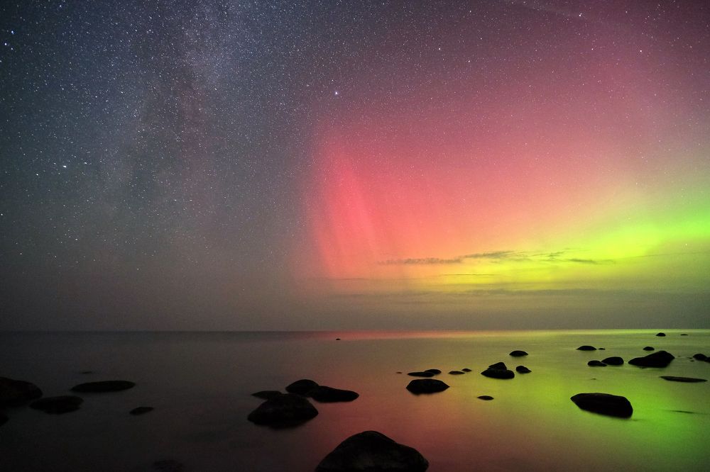 Aurora polar ligts / Latvia 09.2023