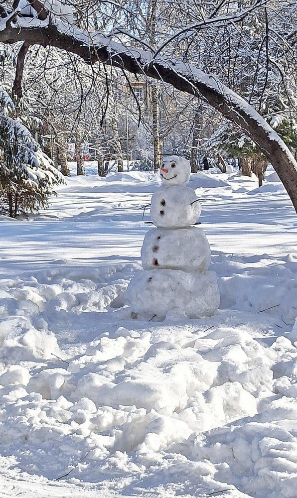 Снеговик...