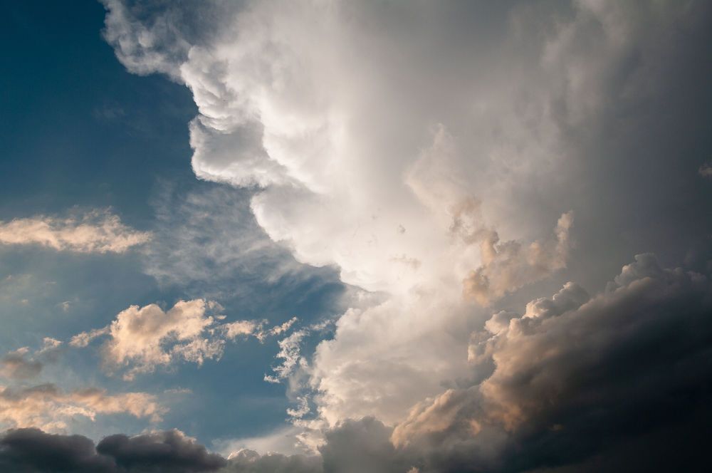 Composition with Clouds, 2023