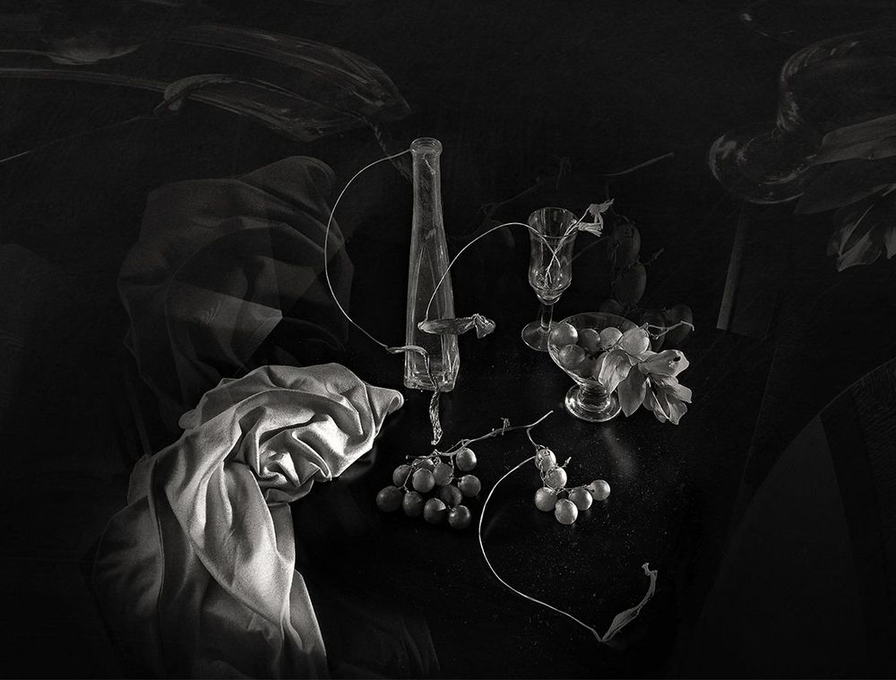 Фантазия с виноградом