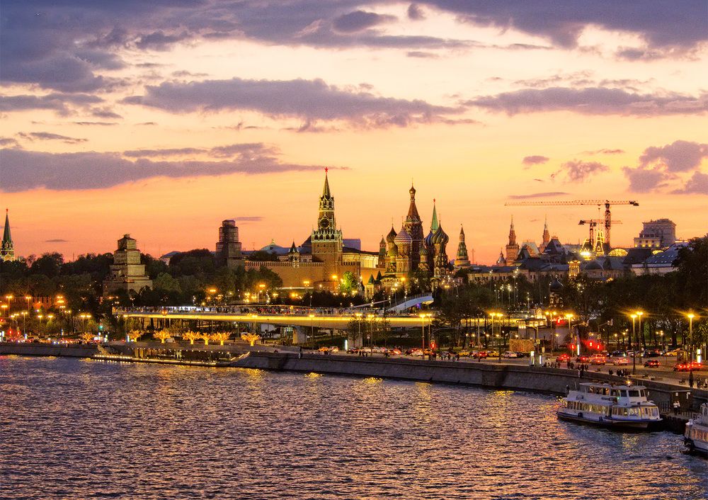 Закат на р.Москва