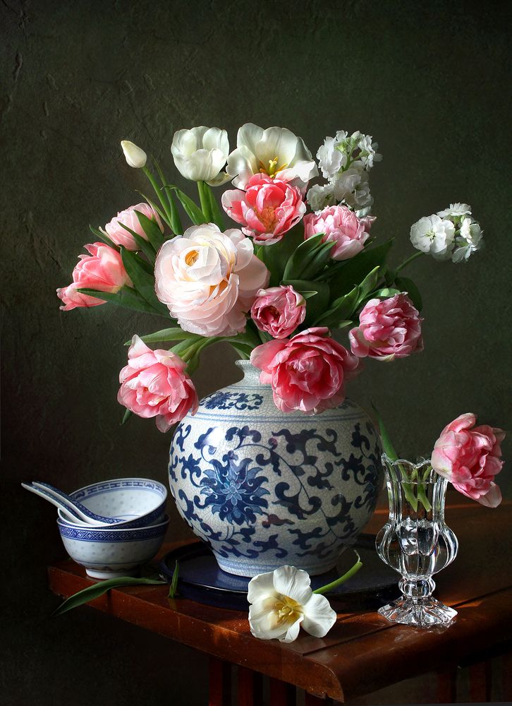 Букет в китайской вазе