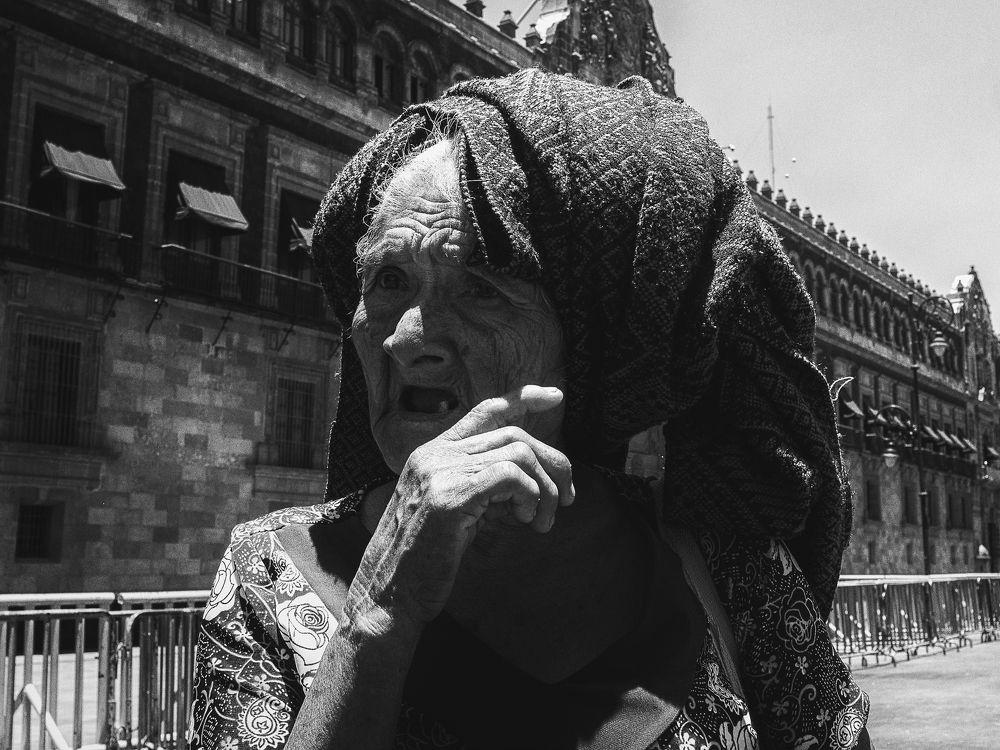 The Weight of Time: Portrait of Anguish