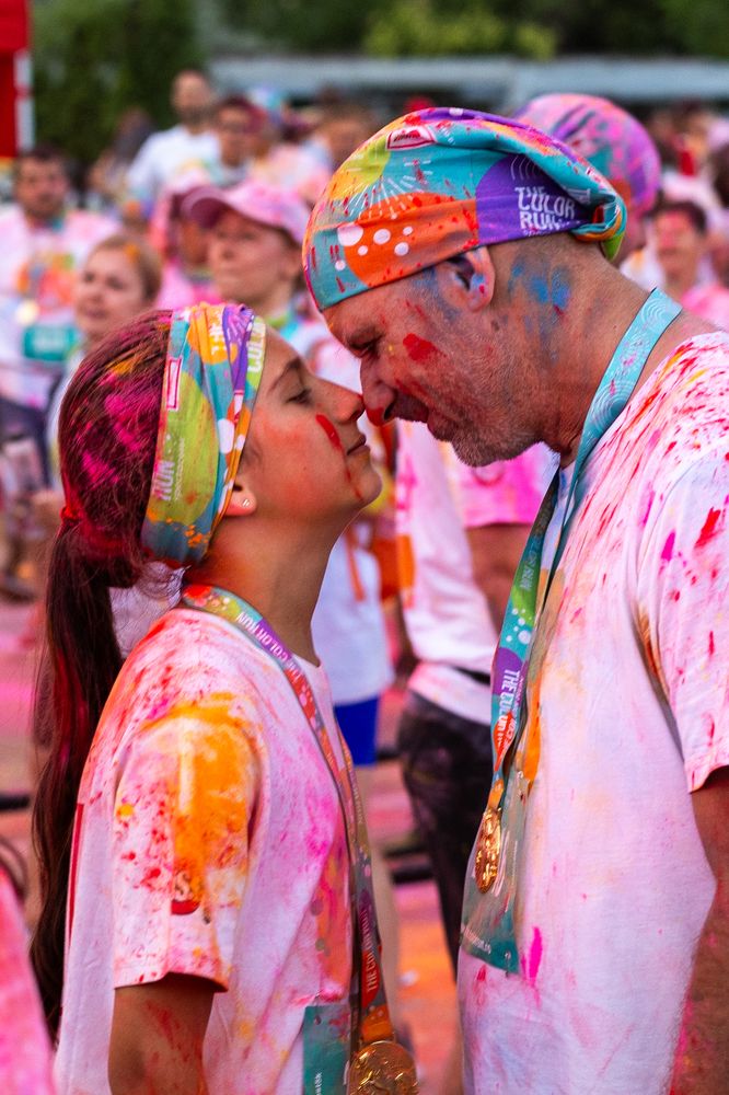 The colour run