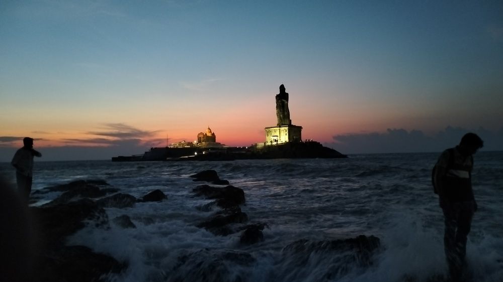 Sunrise at Kanyakumari