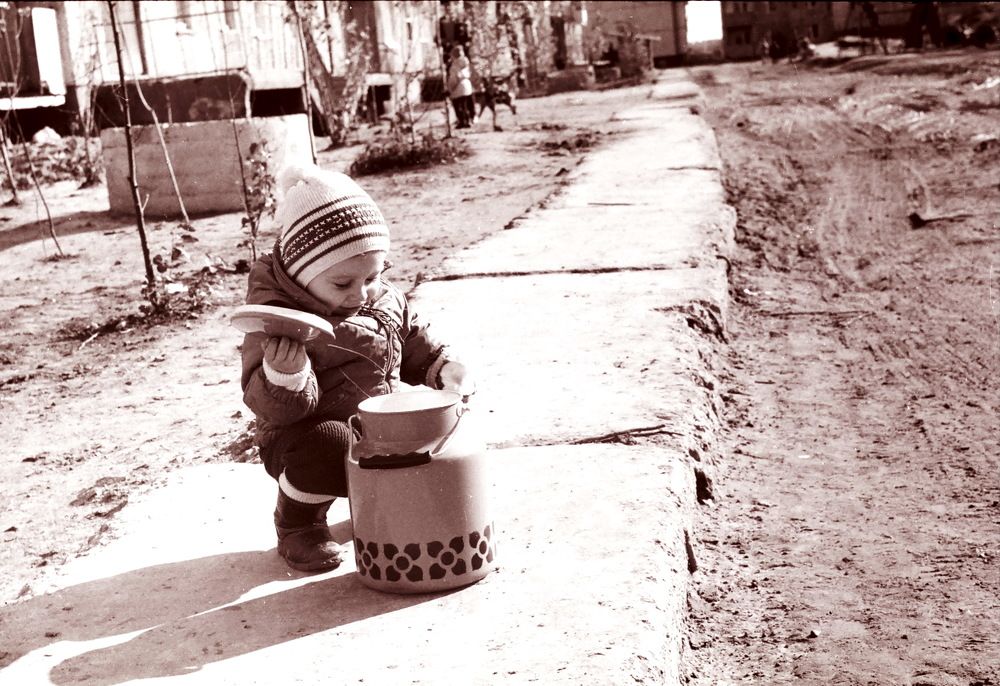 За молочком в 70-ые на Севере...!