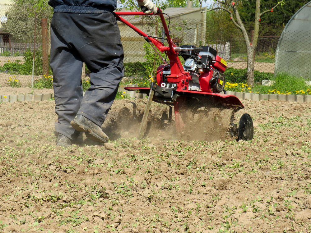 Preparing the land for planting