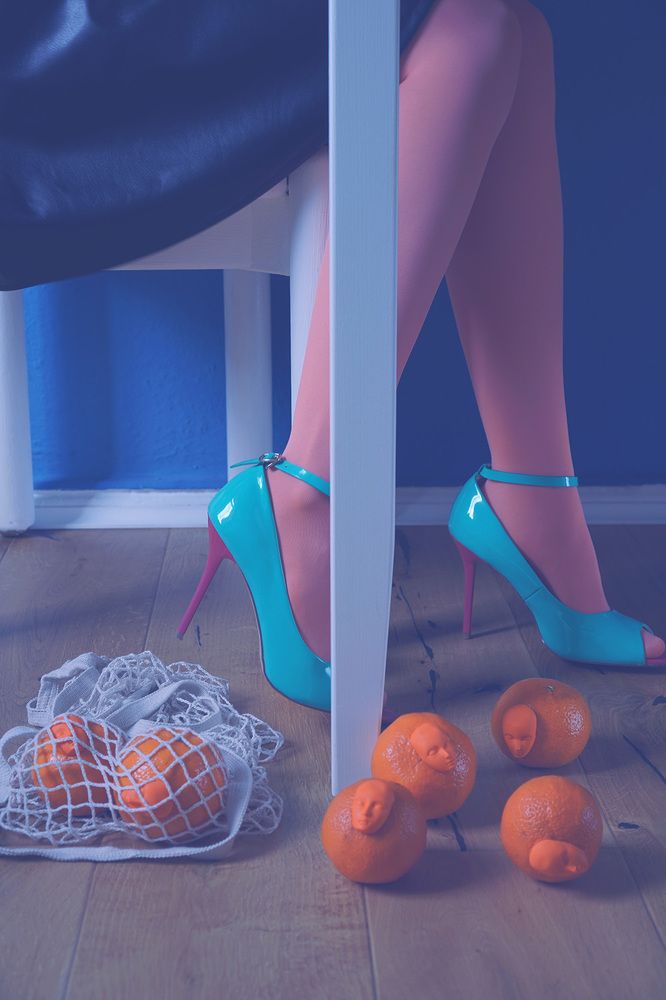 Oranges in my kitchen. 2023