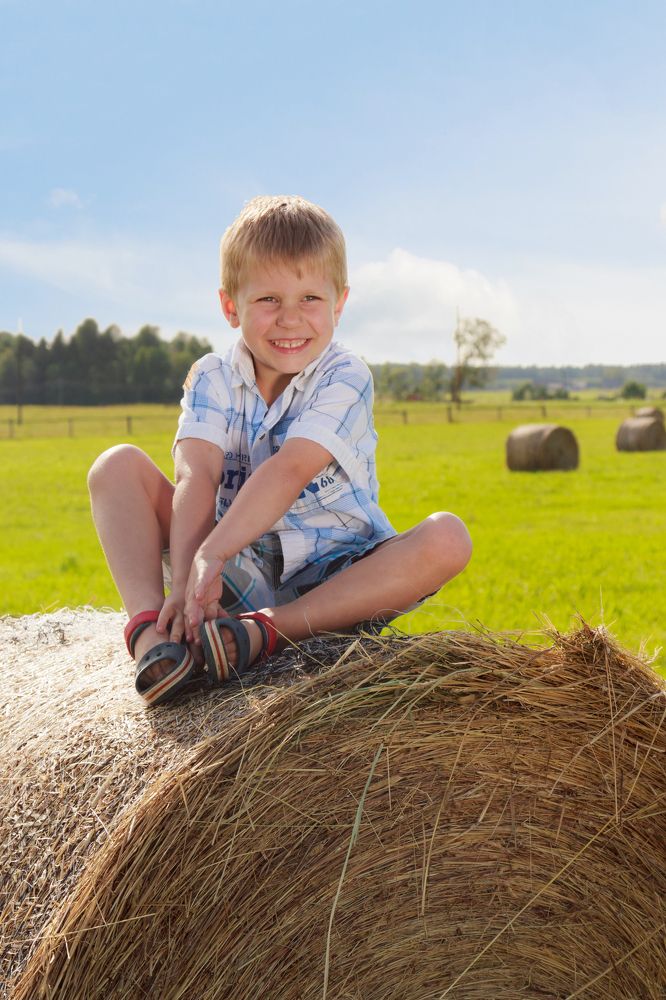 Лето в деревне
