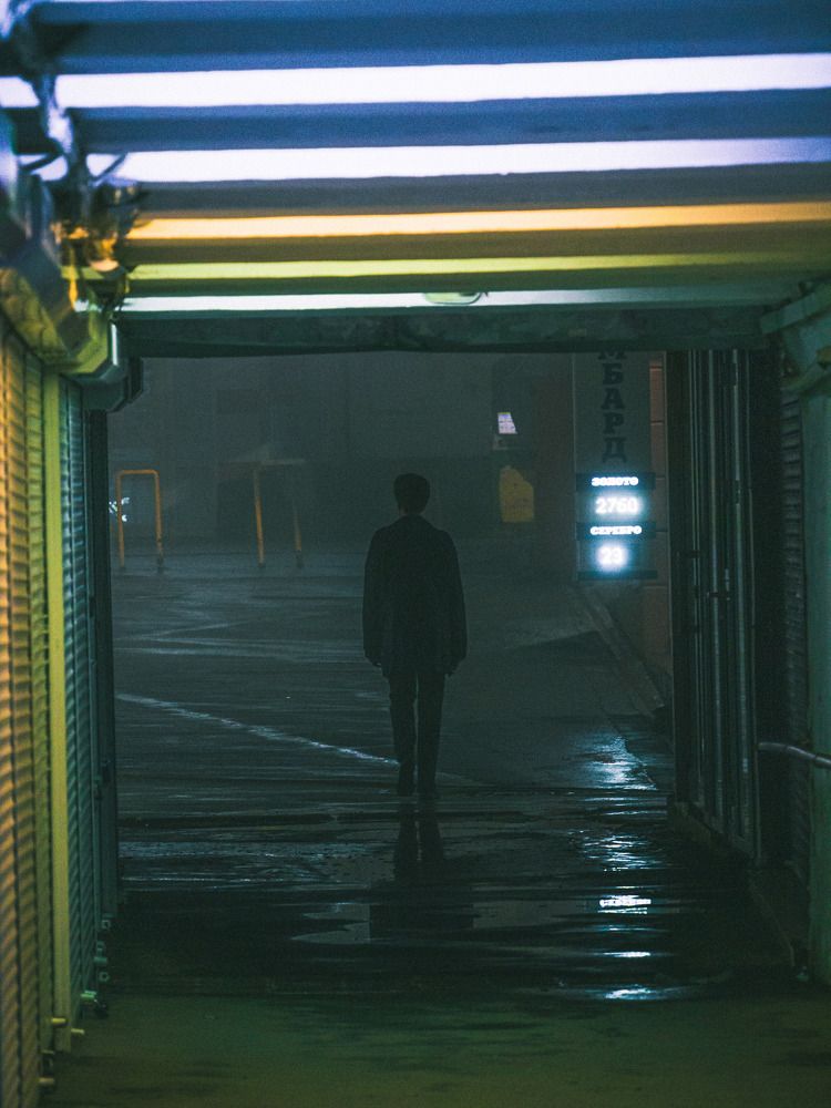 Silhouettes of wanderers hidden from our eyes by our own thoughtfulness