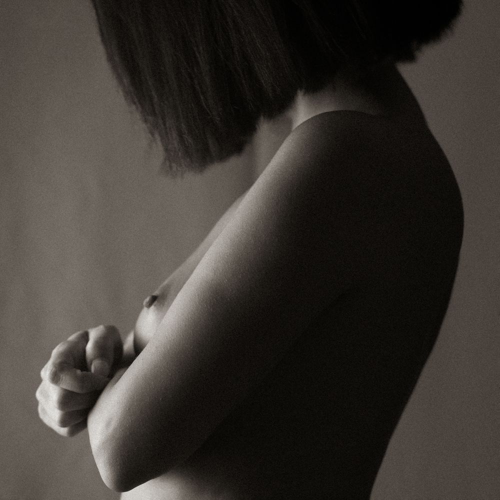 Iranian girl in closed frame