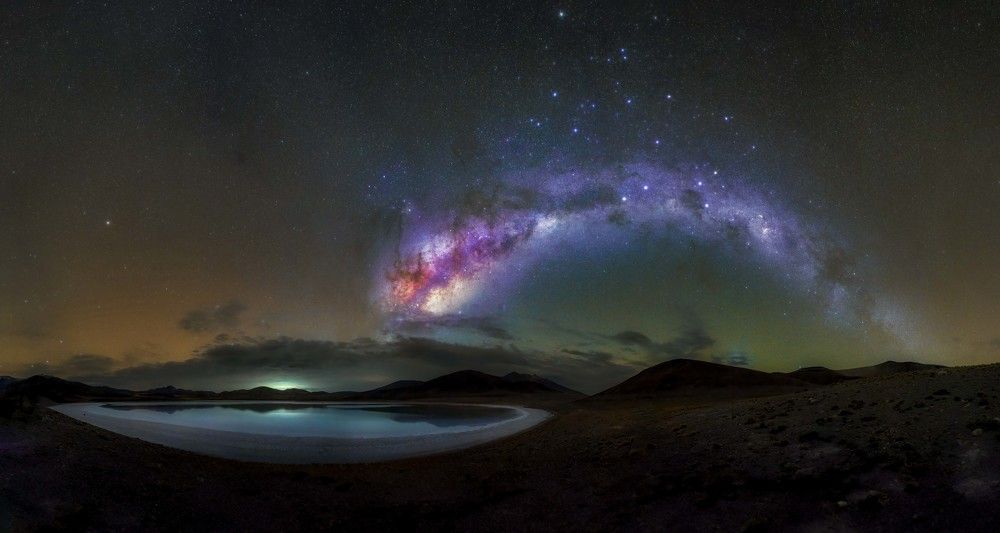 The Highland Lake in Chile