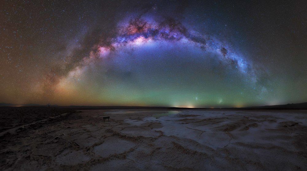 The Salt lake in Baltinache