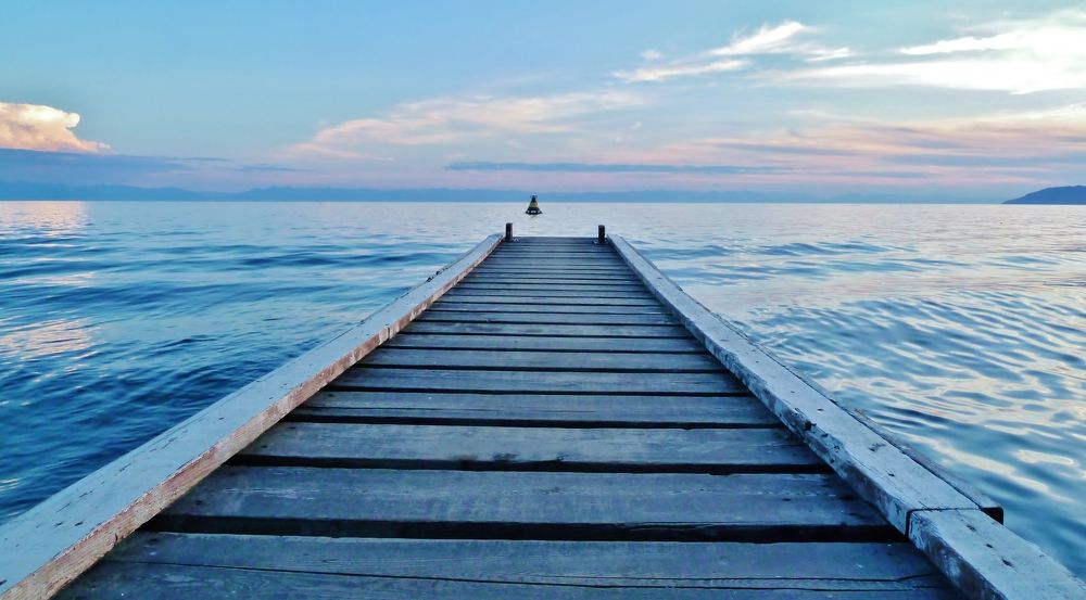 Озеро Байкал,вечер!