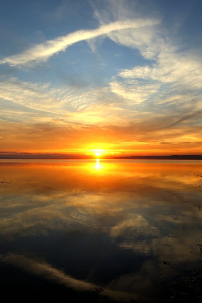 Огненный закат