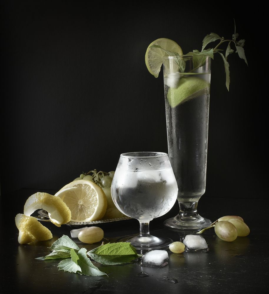 Лайм, лимон и лёд