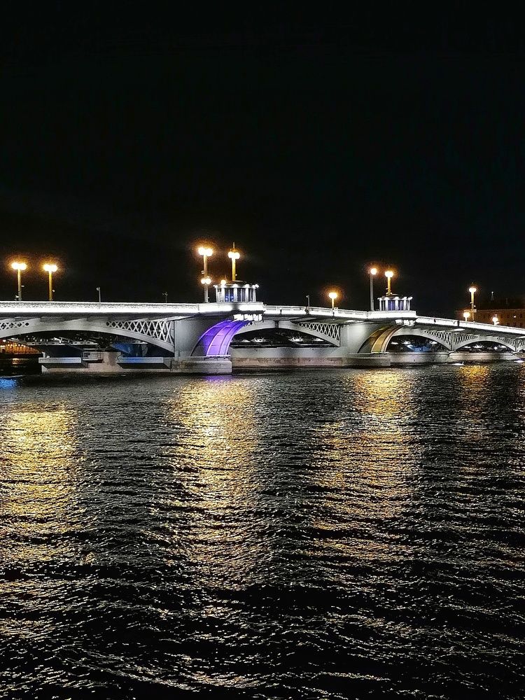 Дворцовой мост в Санкт-Петербурге.