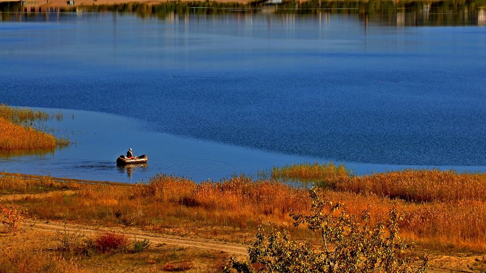 Наедине с природой.